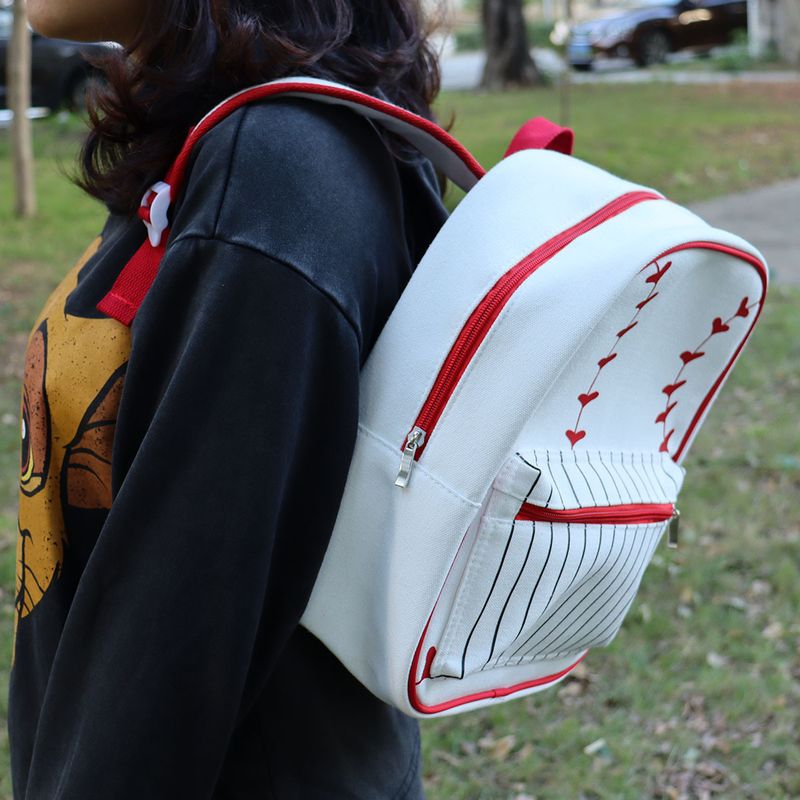 Backpack yellow baseball softball backpack European and American style outdoor children backpack cross-border primary school student schoolbag_voghion.com
