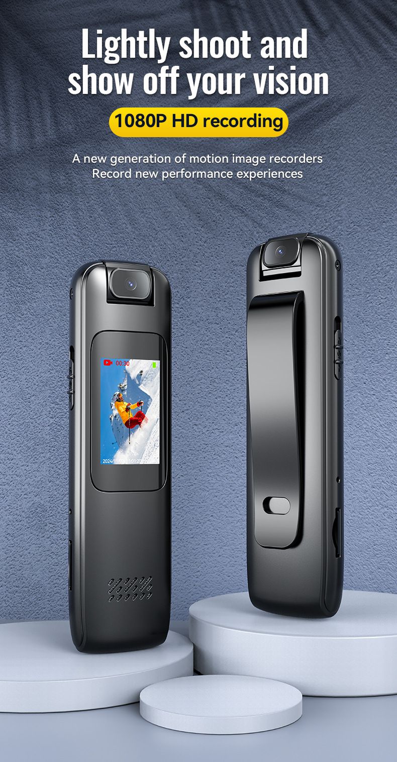 Digital Voice Recorder V22 Nachtsicht-Lernrekorder Mp3ai Intelligenter professioneller High-Definition-Rauschunterdrückungs-1080-Videorekorder_voghion.com