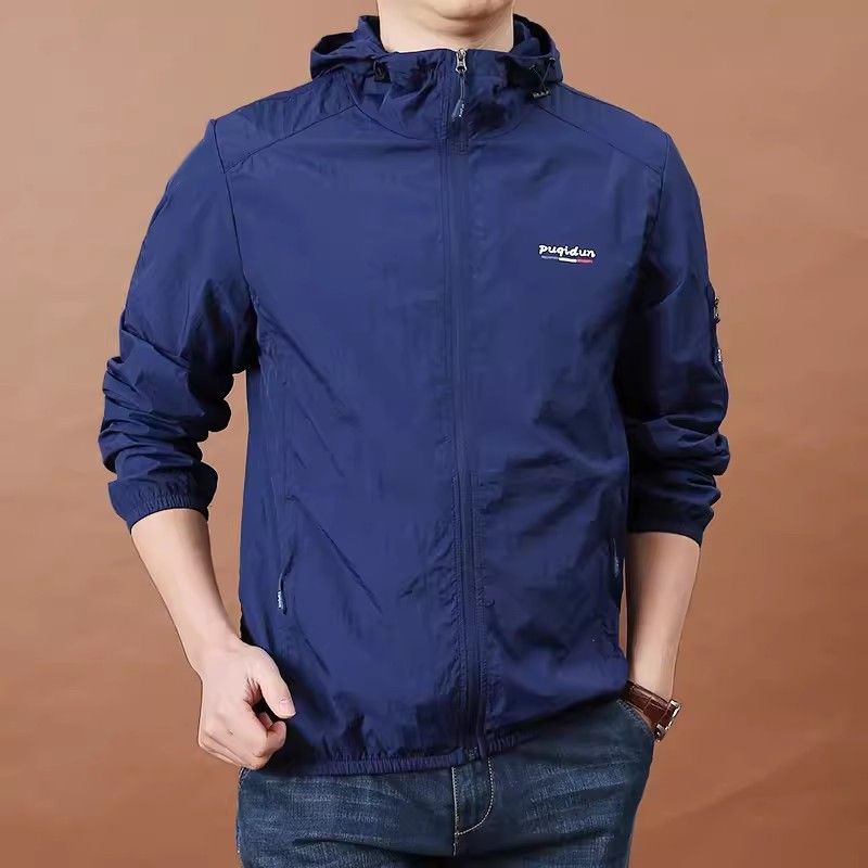 Roupas de proteção solar de pele ultrafina e confortável para homens, de qualidade imbatível, para pesca ao ar livre, manchas de praia à prova d'água_voghion.com