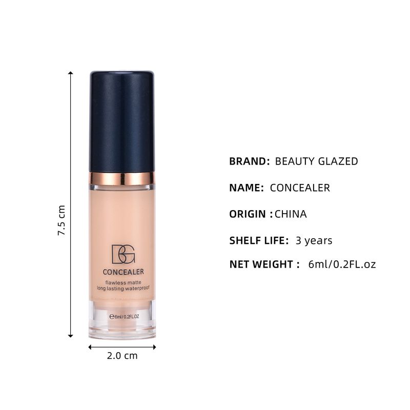Waterdichte concealer met volledige dekking, mat, glad, hydraterend, verfrissend, droog en voedend_voghion.com