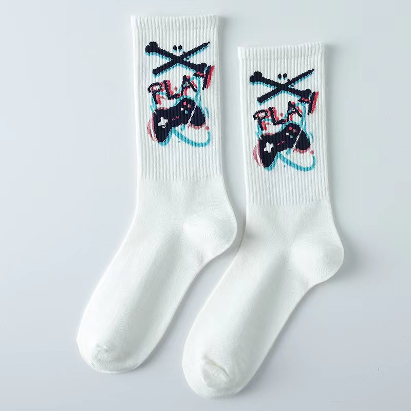 2025d Zhuji New Men's Long Game Style Short TK Hot-Selling Mid-Calf Socks_voghion.com
