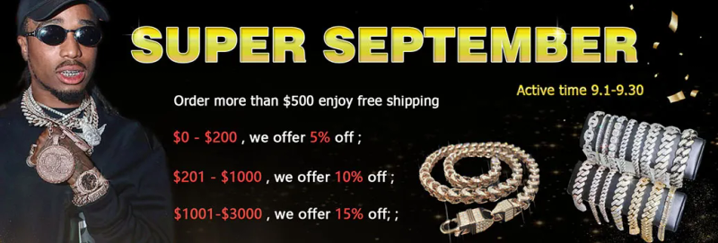 Custom Hip Hop Jewelry Sterling Sier Iced Out VVS Mossanite Cuban Link Chain_voghion.com