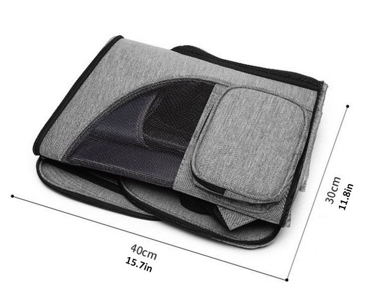 Breathable Pet Cat Carrier Backpack Foldable Pet Carrier Transport Travel Bag Expandable Large Capacity Creative For Cats Dogs_voghion.com