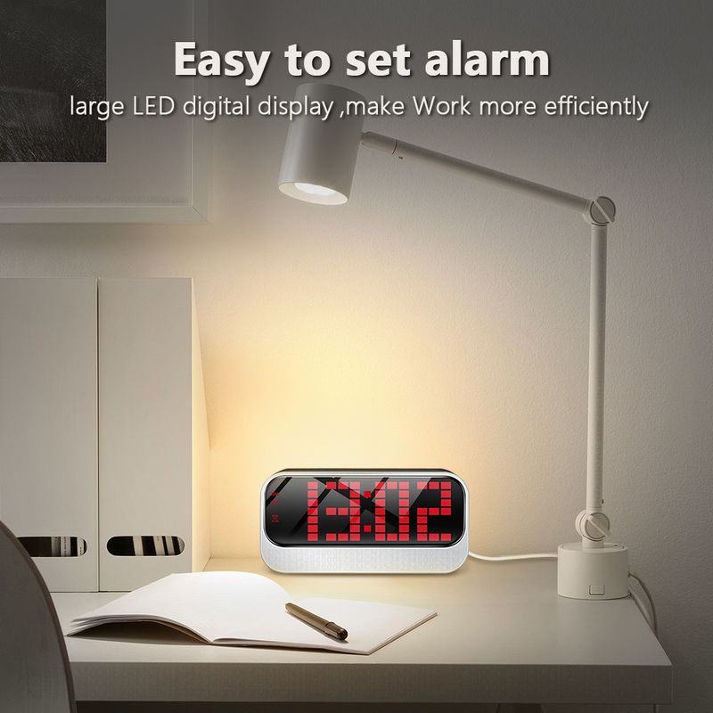 Home LED Digitale Smart Desk Wekker Horloge Tafel Elektronische Desktop Klokken Met Grote Digitale Temperatuur Kalender Weergave_voghion.com
