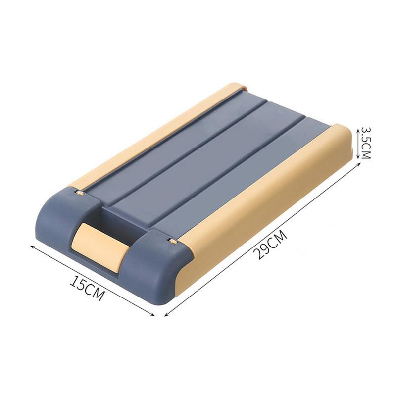 2Pcs Drawer Storage Box Paste Kitchen Gadgets Organizer Under The Table Storage Rack Storage Tableware Storage Under The Table_voghion.com