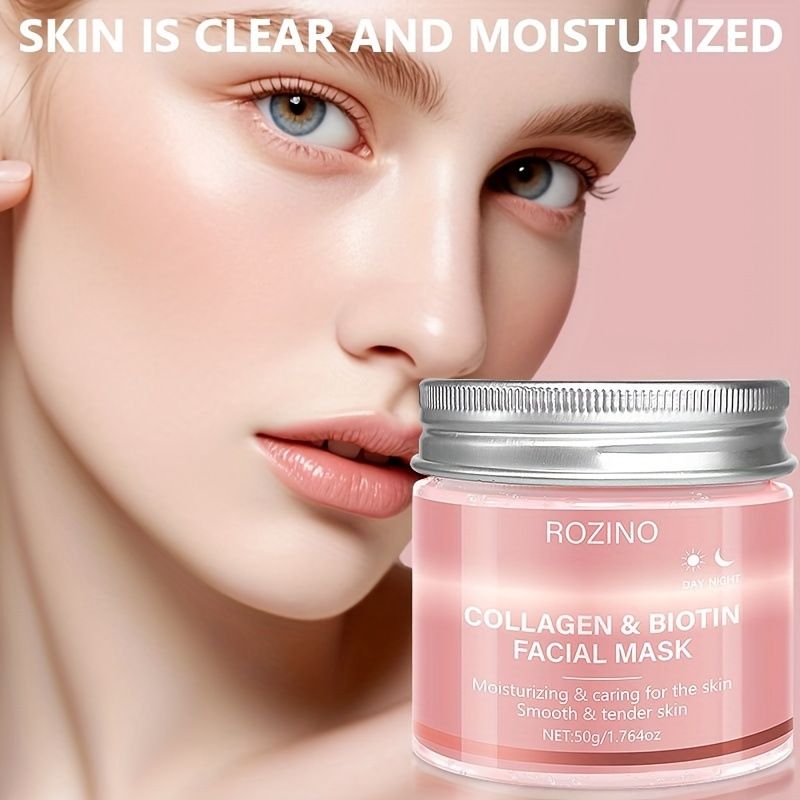 Mascarilla desprendible Full English Sakura Collagen Reafirmante de noche Elástica Hidratante Hidratante_voghion.com