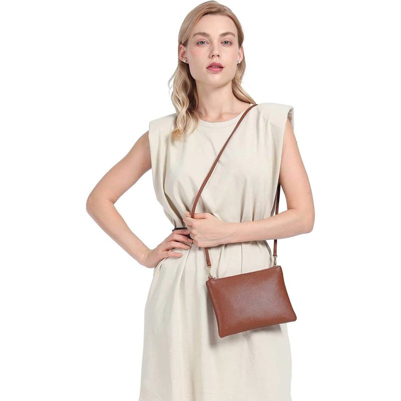 AMELIE GALANTI Borsa a tracolla piccola da donna, in morbida pelle, squisita e resistente, alla moda_voghion.com