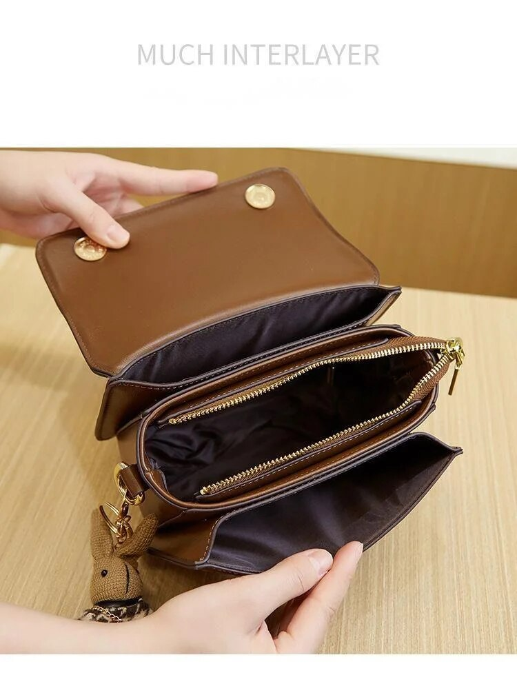 2024 nuova borsa da donna stampata borsa da donna in tofu borsa a tracolla singola borsa a tracolla piccola borsa quadrata borsa sotto le ascelle_voghion.com