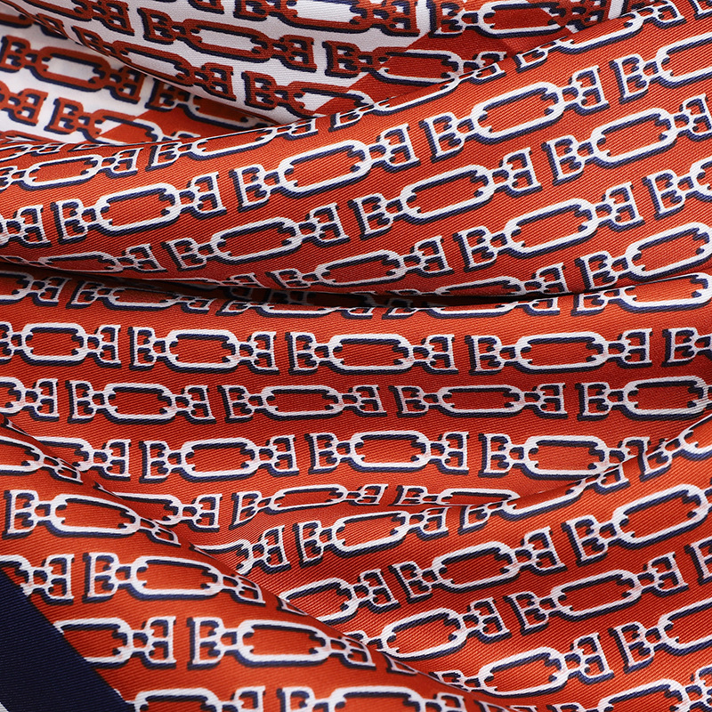 90 * 90cm twill silk square scarf color matching Korean version fresh and versatile temperament silk scarf women's scarf_voghion.com