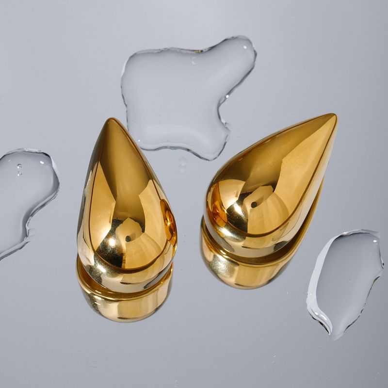 INS Oro Acciaio Inossidabile Goccia a Forma di Orecchini alla Moda e Personalizzati Nuovo Prodotto Gioielleria_voghion.com