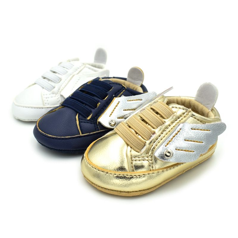 Spring and Autumn new personalized low top wing shoes, 0-1 year old soft soled baby walking shoes D703_voghion.com