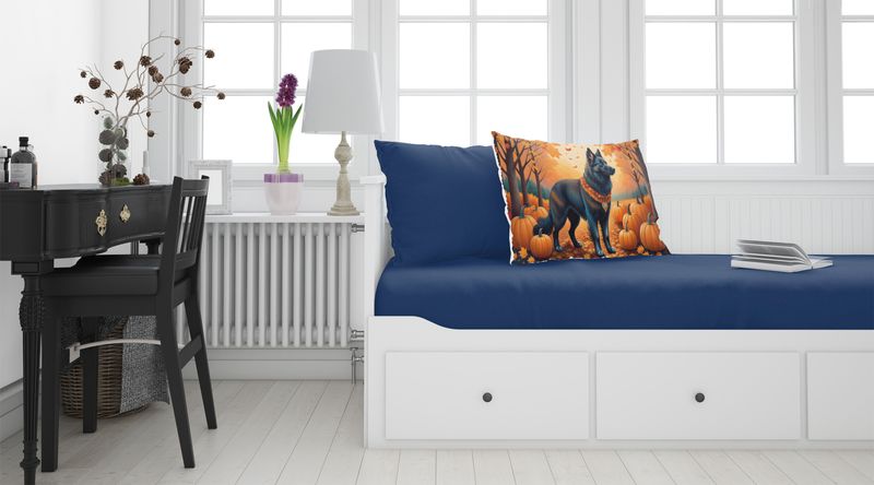 Belgian Sheepdog Fall Standard Pillowcase Lightweight Super Soft Easy Care Decorative Artwork Pillowcase, Standard_voghion.com
