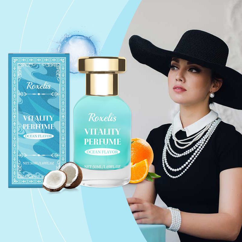 „Ocean Vitality“ kvepalai. Natūralūs ir gaivūs kvepalai. Ilgai išliekantis kvapas. Lengvas kvapas. Mėlynas „Ocean Niche“ gaivus kvapas._voghion.com