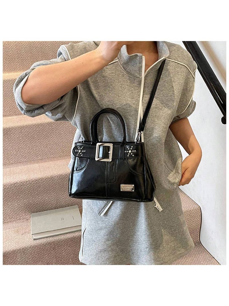 Borsa a mano da donna, estiva, nuova, a tracolla singola, per la spesa e per i pendolari_voghion.com