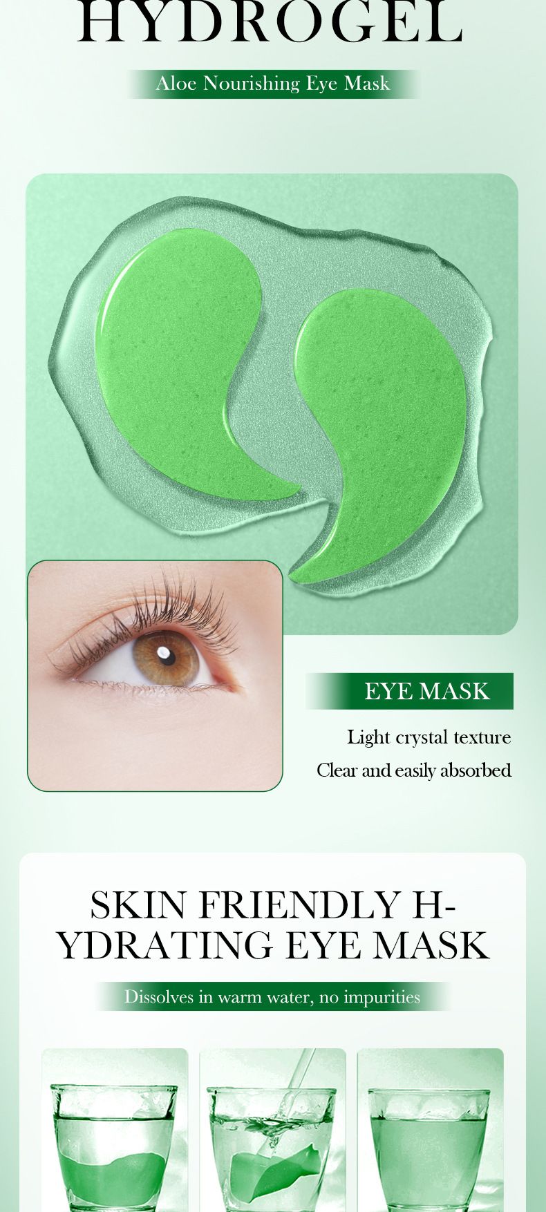 Eye Mask FAYANKOU Rose Multi-Effect Eye Mask Rose-Rose Multi-Effect Eye Mask 7.9g Collagen-Collagen Eye Mask 7.9g9g Vitamin C-Vitamin C Eye Mask 7_voghion.com