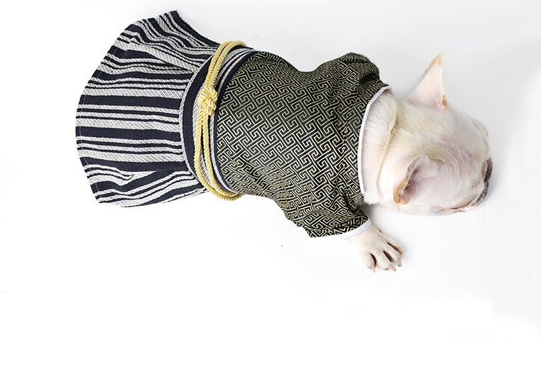 Huisdier Kimono Hond Samoerai Hondenkleding Teddy kleding Kattenkleding Creatieve huisdierkleding schattig_voghion.com