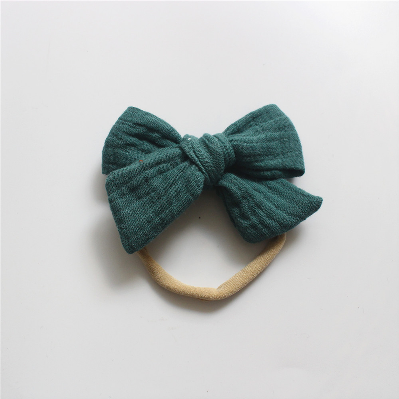 Fascia per capelli in mussola di cotone e garza per neonati, accessori per neonati di 100 giorni, in nylon super morbido, per maschi_voghion.com