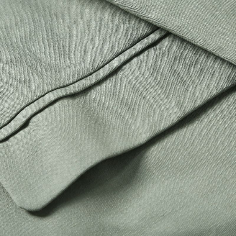 Veste de costume décontractée en coton et lin pour homme, couleur unie, taille européenne_voghion.com
