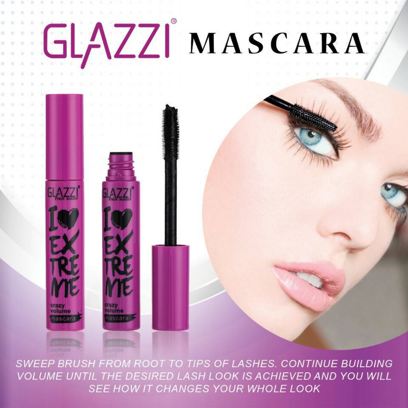 GLAZZI viola e rosa occhio nero non macchia trucco negozio_voghion.com