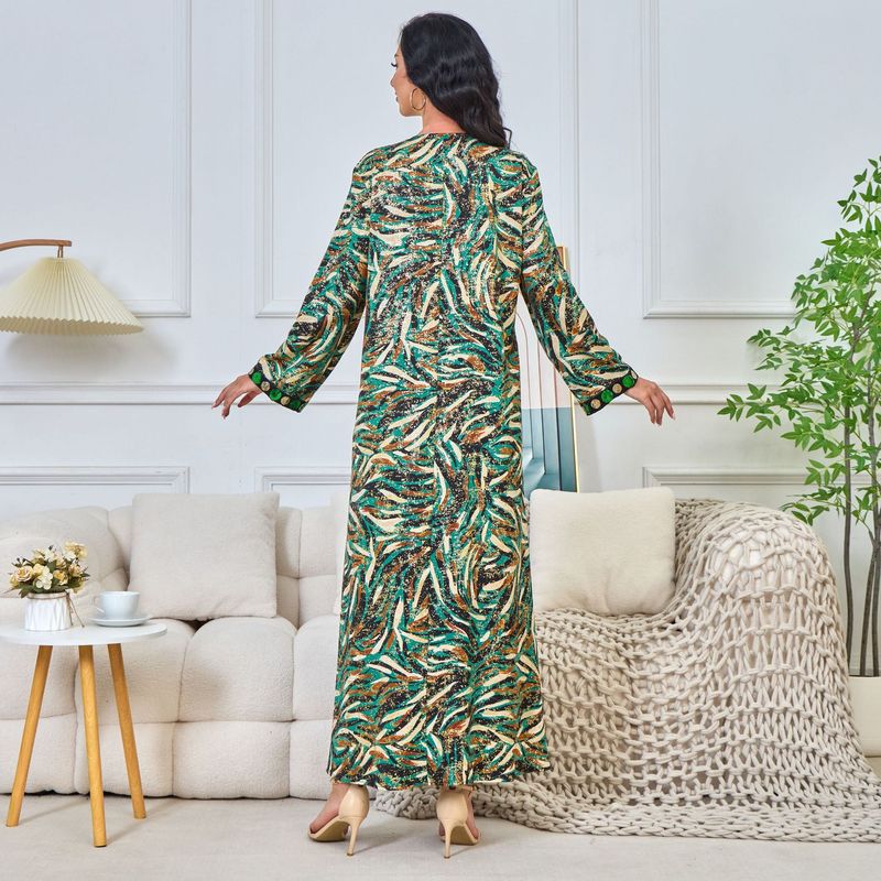 Mt201 Dubai nyomtatott, forró sajtolású, plus size ruha, elegáns muszlim estélyi ruha nőknek_voghion.com