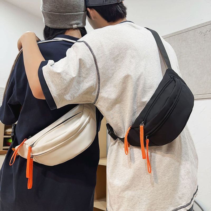 Chest Bag For Men, Small Waterproof Casual Crossbody Sports Sling Men's Waist Women's Single Shoulder Bag, Customizable_voghion.com