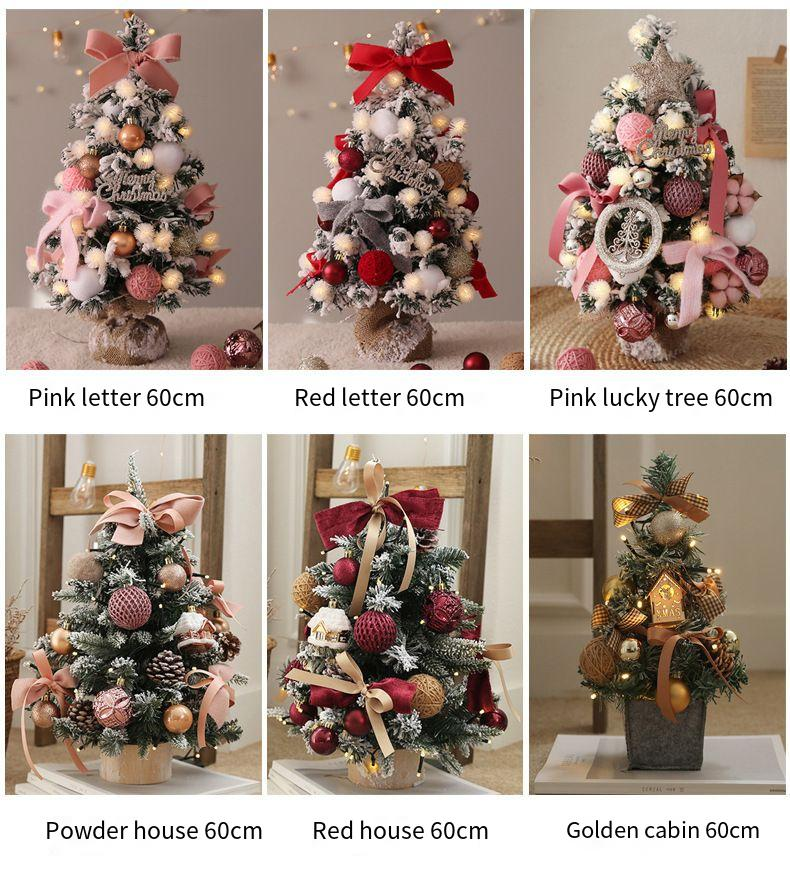 Ornaments Desktop Christmas Decoration Cmchristmas Tree Set_voghion.com