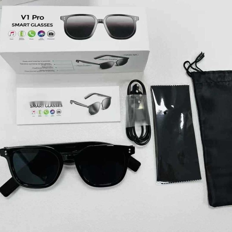 V1PRO Huaqiangbei Occhiali intelligenti Bluetooth per sport all'aria aperta anti-luce blu_voghion.com