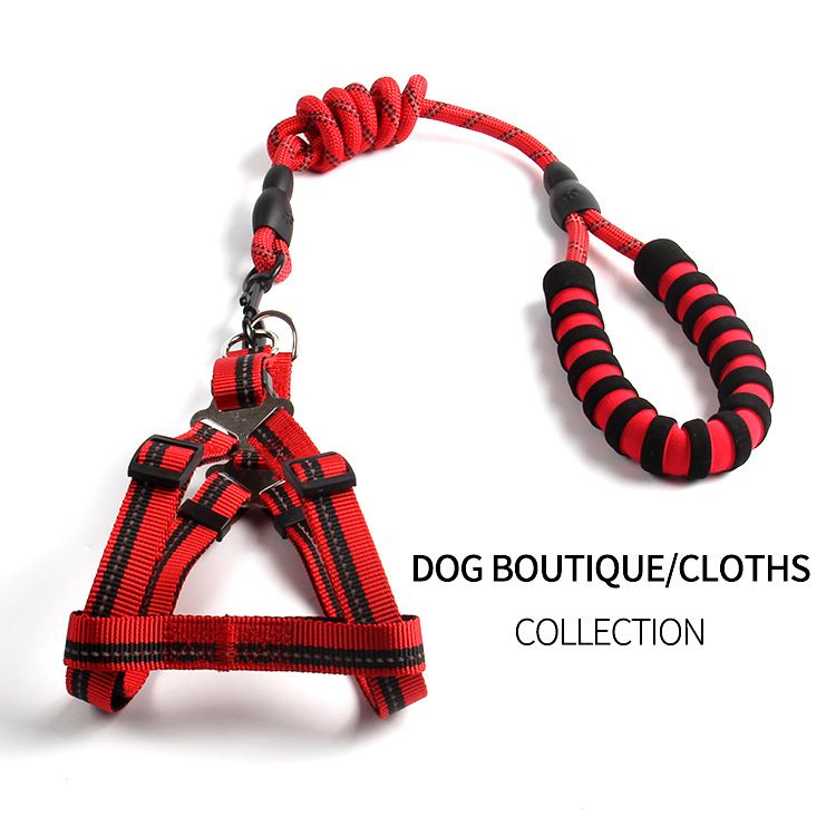 Pet Supplies, Towing Reflective Chains, Ropes, Dog Chest Harnesses_voghion.com