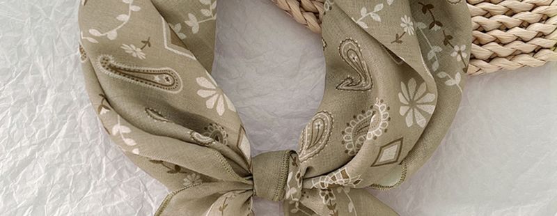 Frühling und Sommer neues atmungsaktives weiches Baumwollleinen kleines Quadrat für die Reise von Frauen vielseitiges Seidenkopftuch,_voghion.com