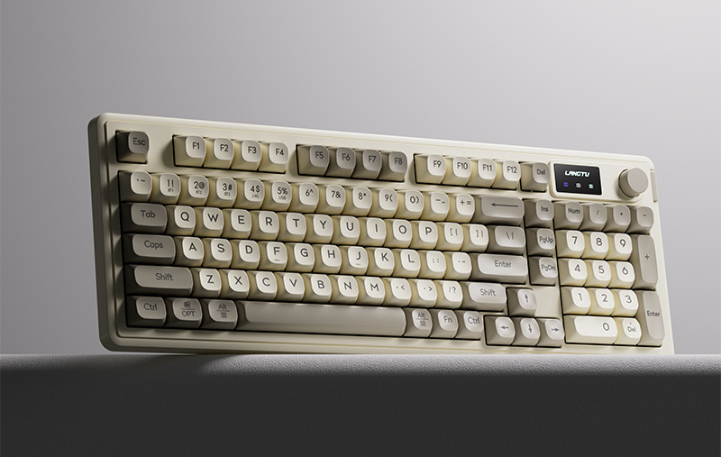 Langtu 98-Tasten Silent Keyboard Maus Set Verdrahtete Mechanische Gefühl Für Mädchen Büro Gaming Universal RGB Hintergrundbeleuchtung_voghion.com
