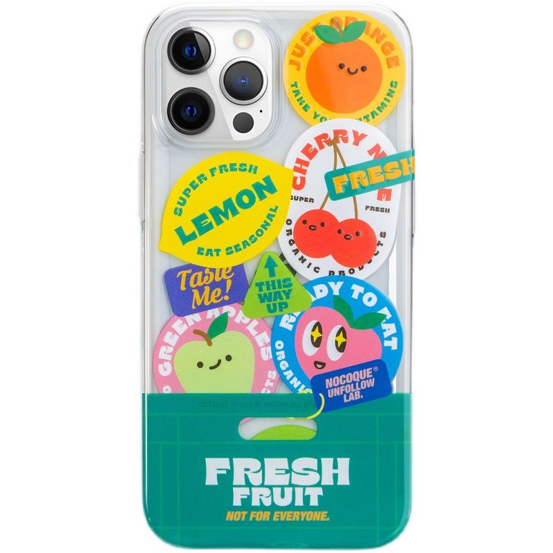Unbeatable Quality Nocoquex Fruit Basket Iphone13pro 13Promax Cute Cartoon New Suitable Mobile Phone Shell For IPhone_voghion.com