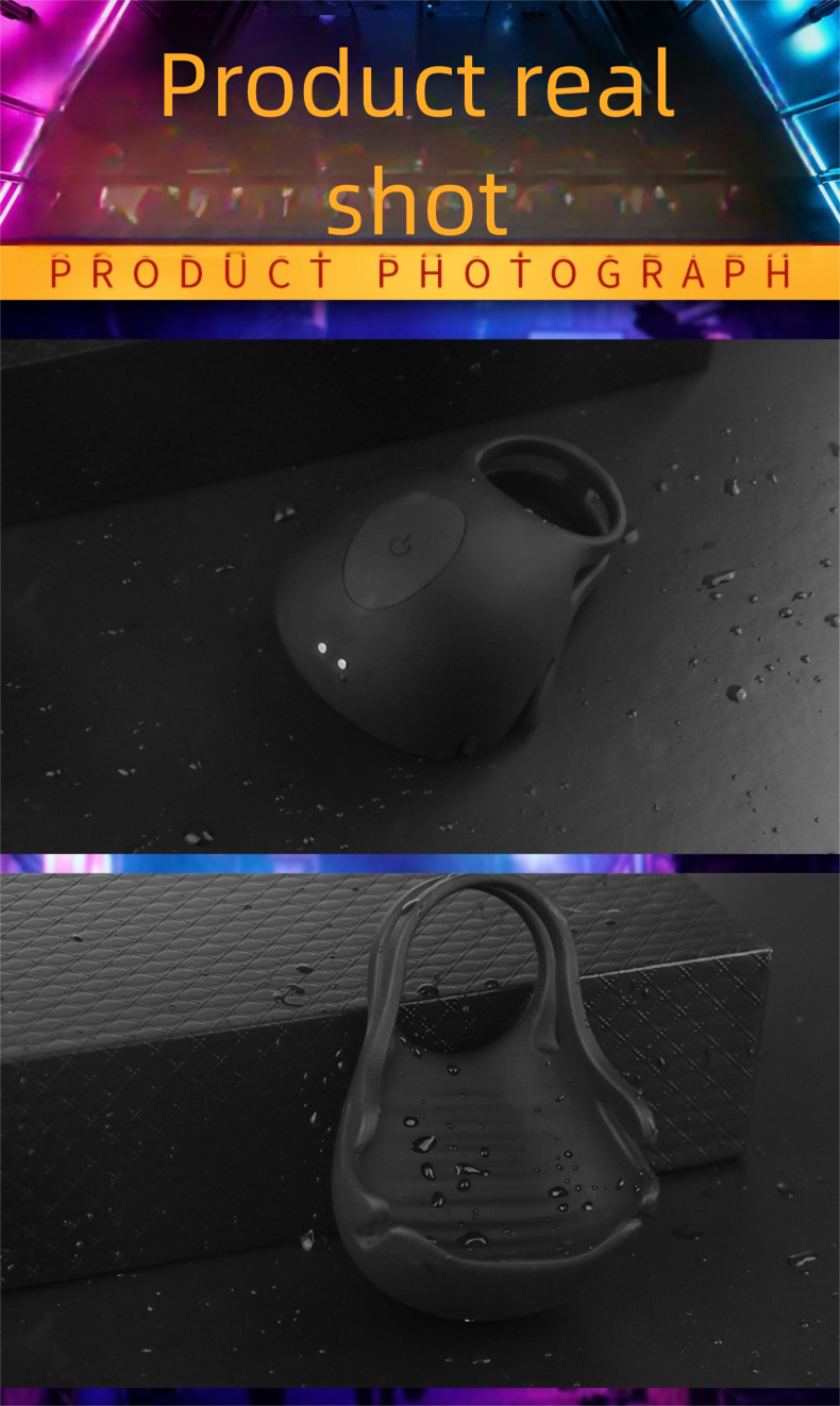 Männlicher Masturbator Hodenstimulationstrainer Ärmel Erwachsene Produkte Verriegelungsring_voghion.com
