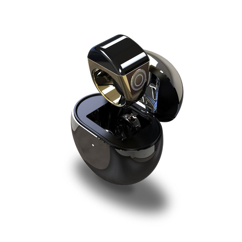 QB702 Zinc Alloy Bluetooth High-Tech Smart Ring_voghion.com