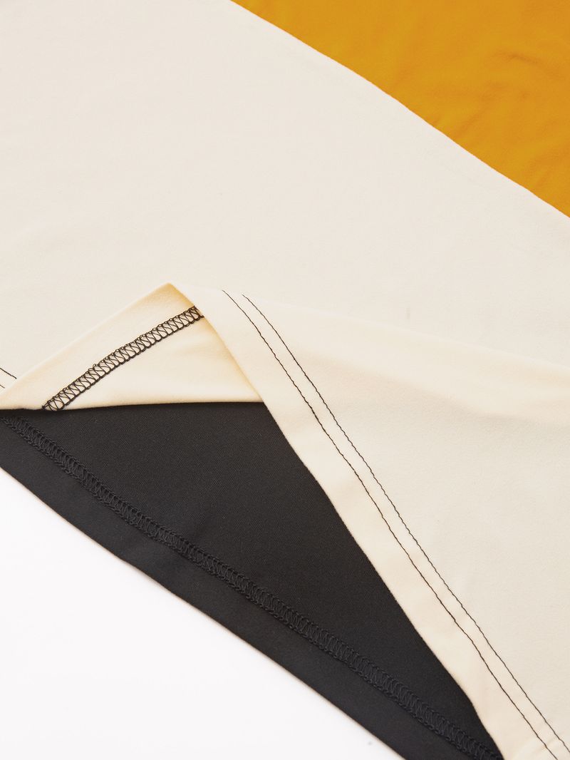 Chaleco deportivo holgado para hombre con costuras en contraste de colores para correr_voghion.com
