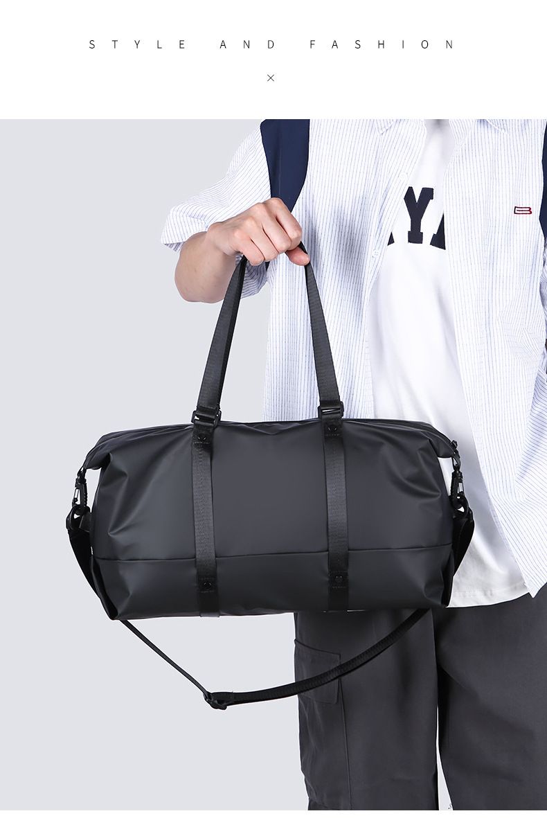 Reisetasche für Herren, modische Fitness- und Freizeittasche, multifunktionale Yoga-Reisetasche, kann über der Schulter, in der Hand oder als Crossbody getragen werden_voghion.com