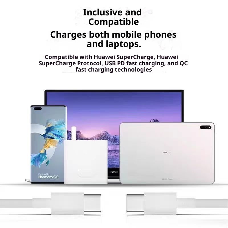 Suitable For Huawei MateBook14 Charger 65W Fast Xs/E/13/15/16 Laptop Charging Cable_voghion.com