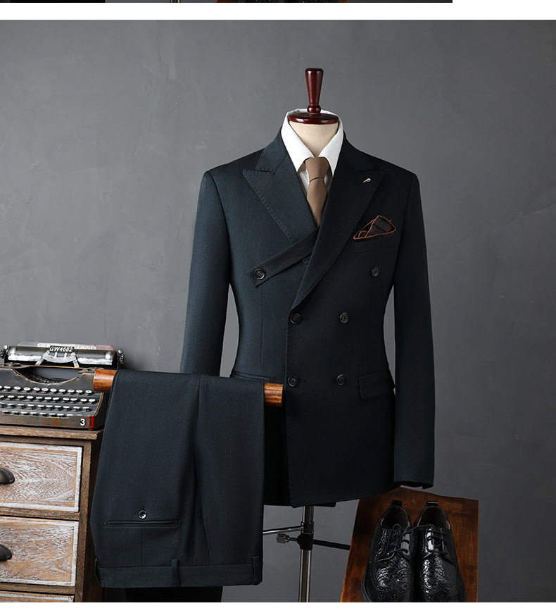 Männerkleeder Duebelknäppchen Kostüm Kostüm Hochzäit Bräitchemann Kostümjacket_voghion.com