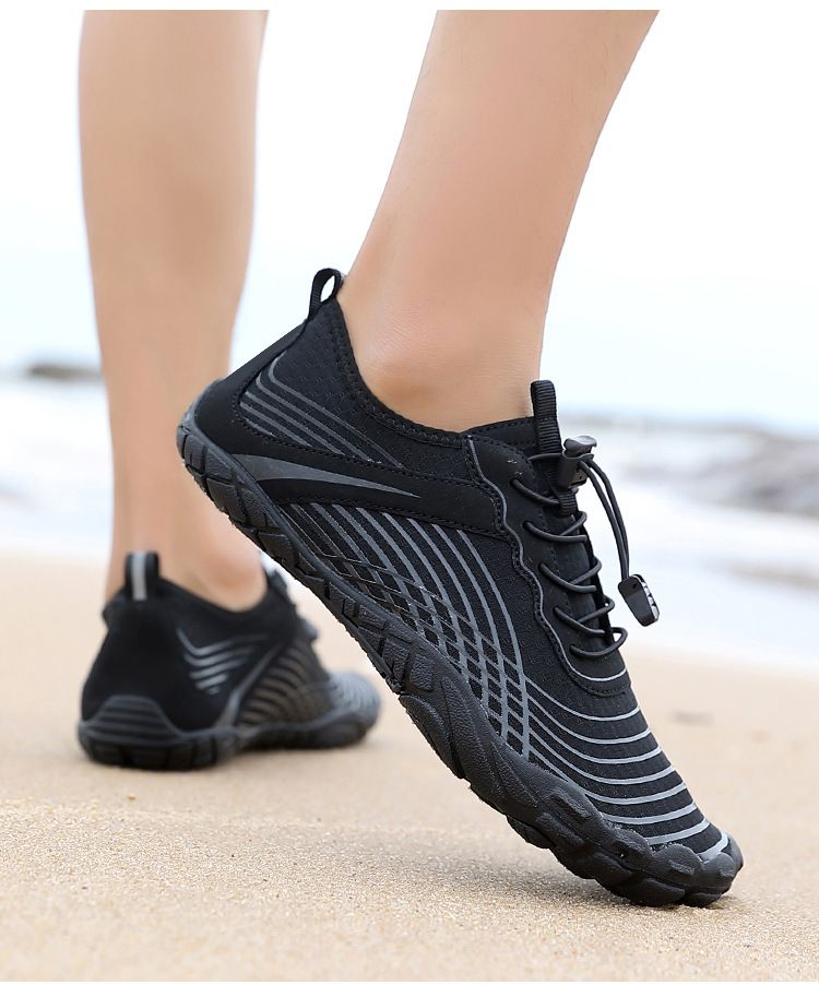 Nuove scarpe da nuoto Scarpe da spiaggia per esterni Scarpe da acqua per coppie Scarpe ad asciugatura rapida a piedi nudi Scarpe da acqua per lo snorkeling Scarpe da trampolino_voghion.com