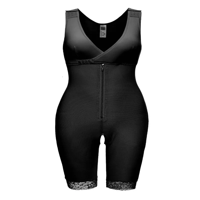 Taillen-Bauchformer, Reißverschluss, Taille, Spitze, Schlankheitsformer, Korsett, Kontrolle, Shapewear, Kolben-Heber-Gurt, Body Shaper-Unterwäsche_voghion.com