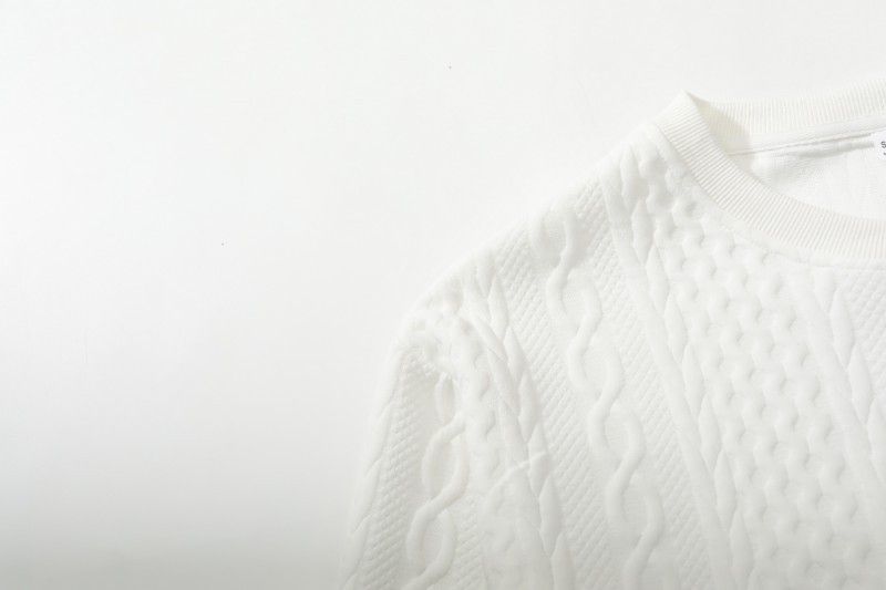 Neien Hierscht-Top mat laangen Äermel, Ronnhals, Hoodie Jacquard fir Männer_voghion.com
