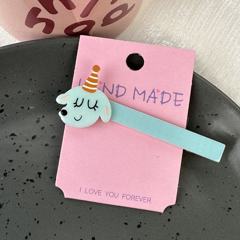 Japonska barvna sponka za lase z mladičkom, ljubka, smešna risana žival, sponka za lase s prelomljenim račjim kljunom, novi dodatki za lase 2023_voghion.com