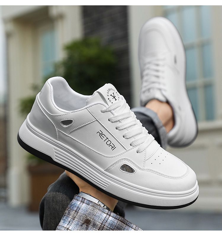 Lässige Herren-Sneaker für den Sommer – leichte, atmungsaktive Wanderschuhe mit rutschfester Sohle, modisches Schnürdesign für den täglichen Gebrauch_voghion.com