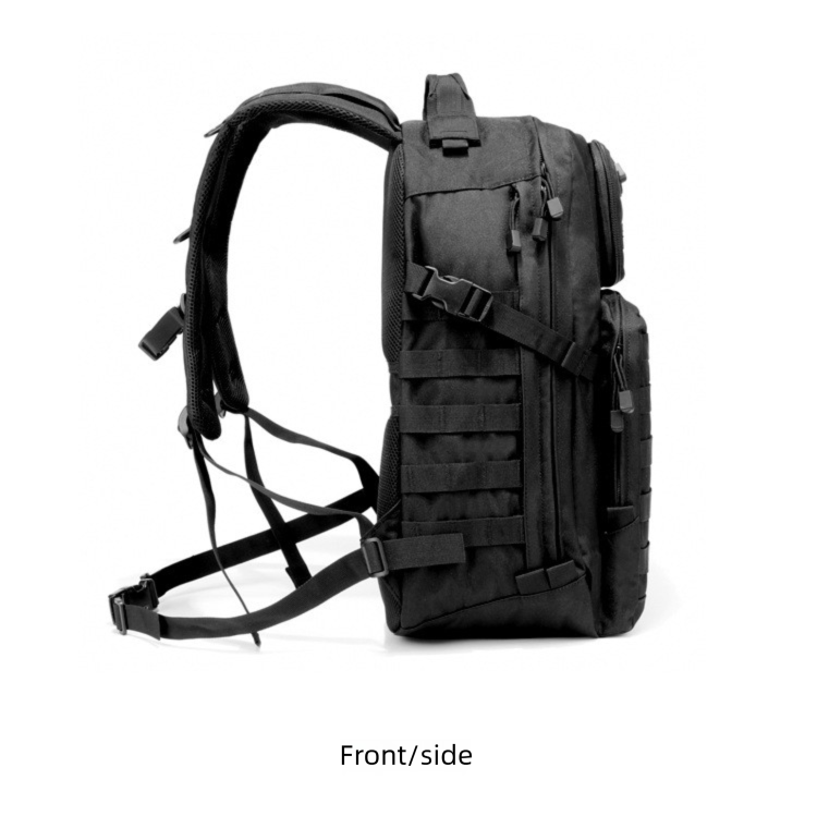 Outdoor Sports Doppelter multifunktionaler Polyester-Bergsteiger-Militär-Camouflage-Taktikrucksack_voghion.com