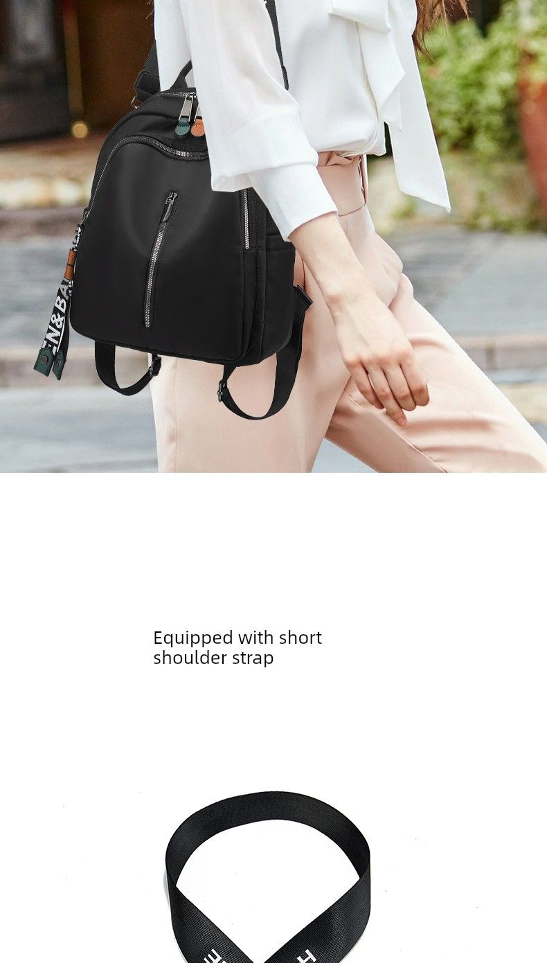 Zaino intellettuale da esterno per autunno e inverno da donna in tessuto Oxford_voghion.com