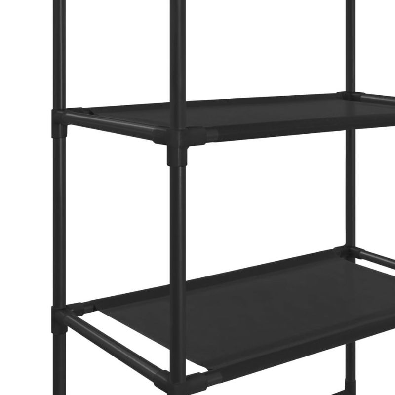 20.9x11x66.5 Black Storage Toilet Rack Over 3Tier_voghion.com