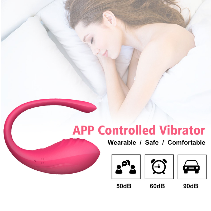 Vibrator voor vrouwen G-spot-dildo-vibrator Draadloze Bluetooth APP-bediening Slijtage vibrerende ei-clit Vrouwelijke vibrati_voghion.com