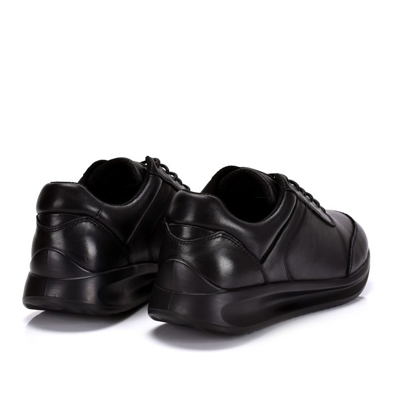 Round Toe Top Layer Cowhide Leather Four Seasons Comfortable Durable Business Casual Elegant Men's Trendy Shoes_voghion.com