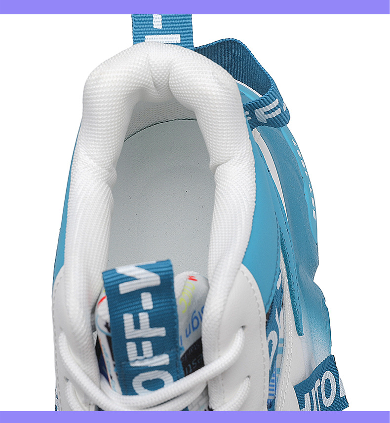 A j kinderherenschoenen co-branded zwart-witte panda a j1 herfst en winter grote jongens studenten hoge boardschoenen_voghion.com
