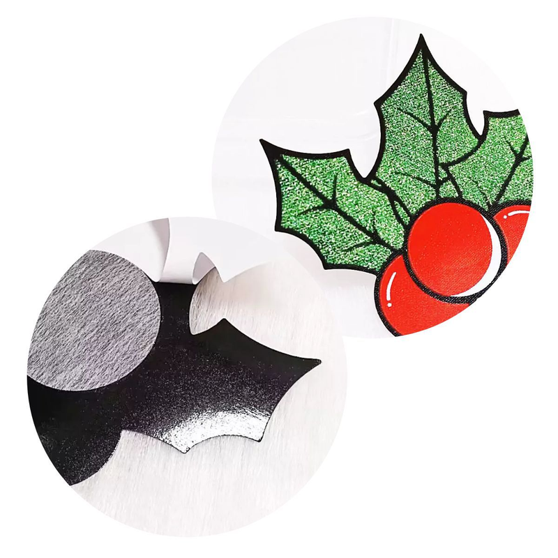 2023 Kaya disposable breast patch breathable self-adhesive spot new Christmas breast patch holly leaf garland nipple patch_voghion.com