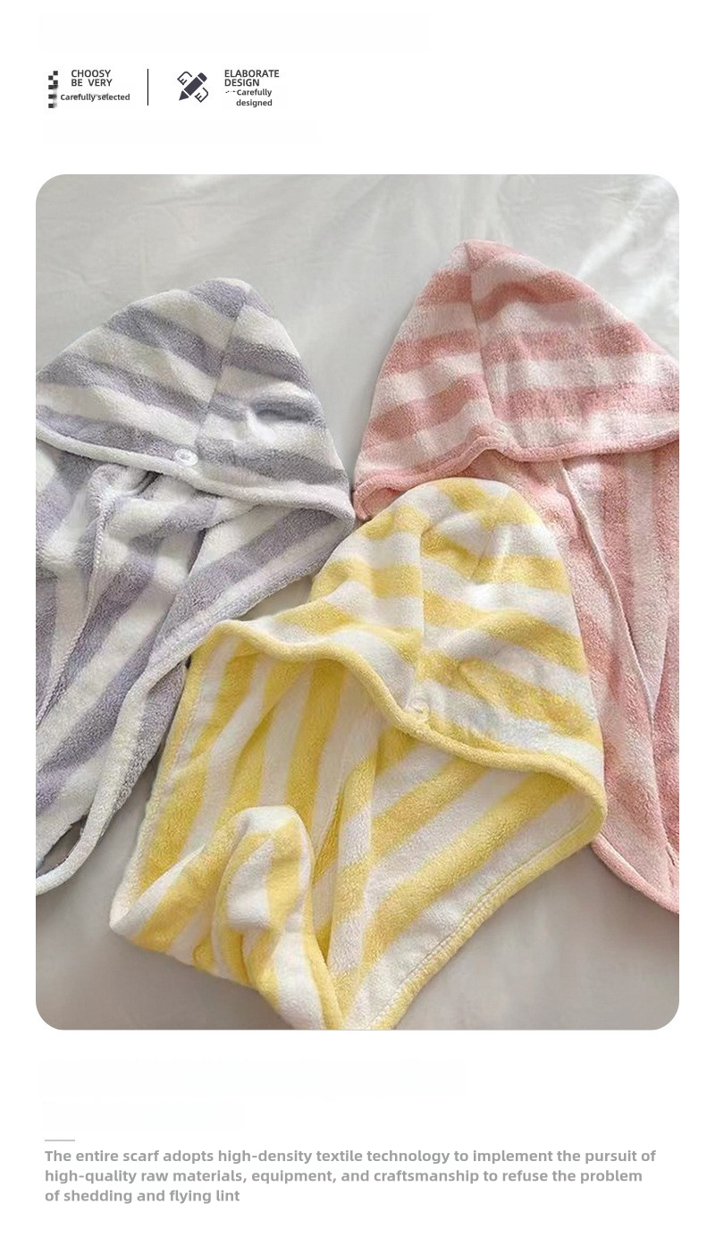 Ręcznik kąpielowy Spot Large Striped Thick Absorbent Towel Ręcznik kąpielowy prezent Ręcznik z polaru koralowego Szybkoschnący zestaw ręczników kąpielowych_voghion.com